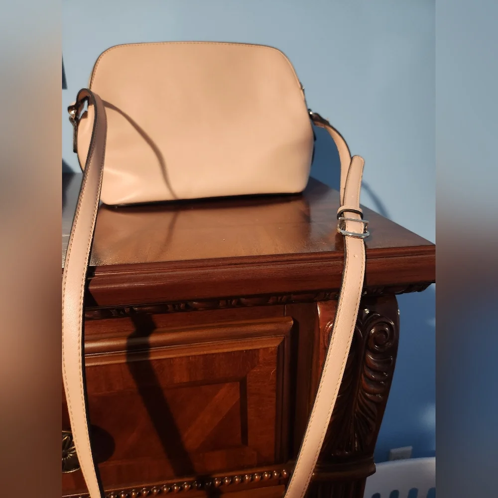 Blush crossbody purse